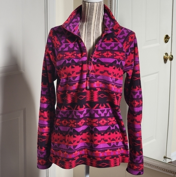 Eddie Bauer Women's Quest Fleece 1/4-Zip M - Picture 2 of 4